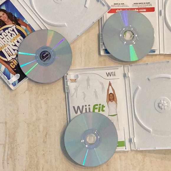 Wii Fit Plus Nintendo Wii Game & Biggest Loser & Wii Fit Fitness Weight Loss Lot - Picture 10 of 11